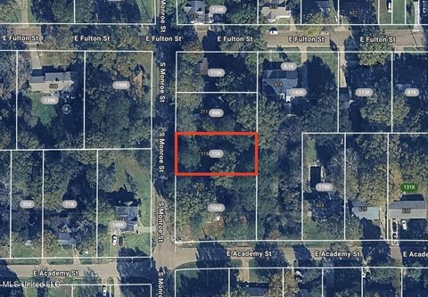Vacant Land For Sale - 215 S Monroe Street<br/> Canton, MS 39046