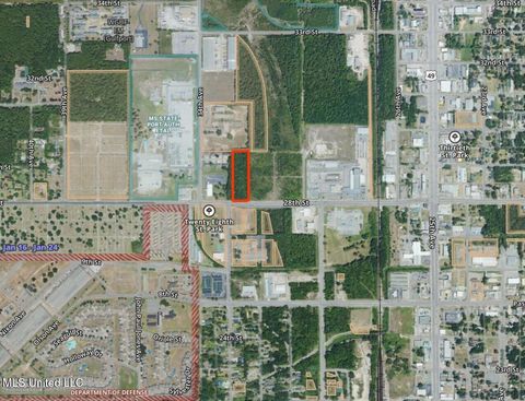 Vacant Land For Sale - 28th Street<br/> Harrison County, Gulfport, MS 39501
