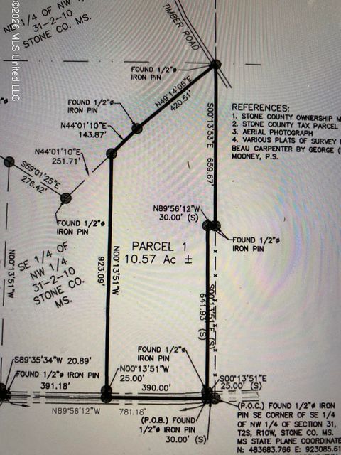 Vacant Land For Sale - NHN Cox Road<br/> Wiggins, MS 39577