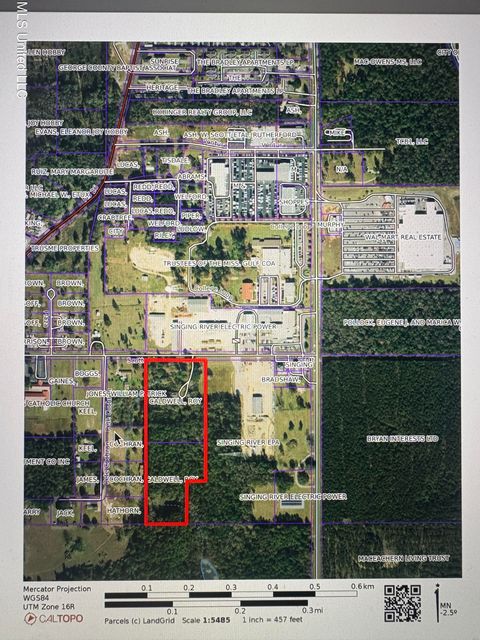 Vacant Land For Sale - 165 Scott Road<br/> Lucedale, MS 39452