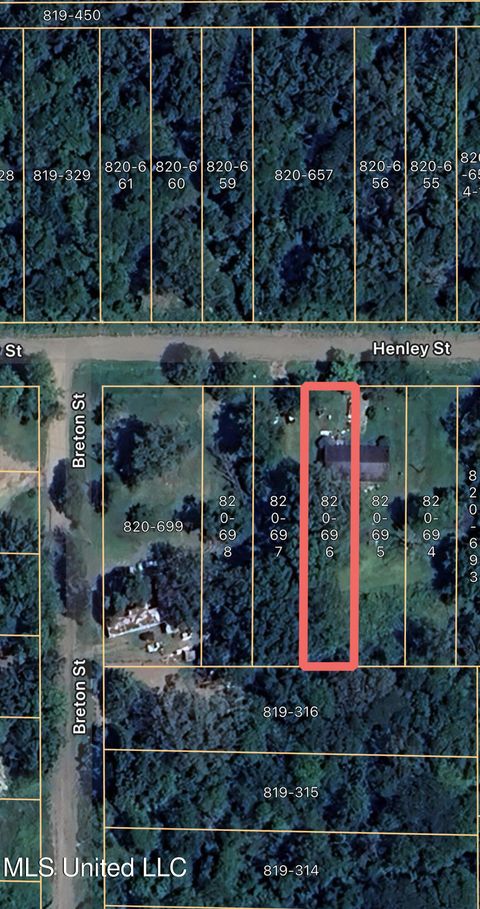 Vacant Land For Sale - 5926 Henley Street<br/> Jackson, MS 39209
