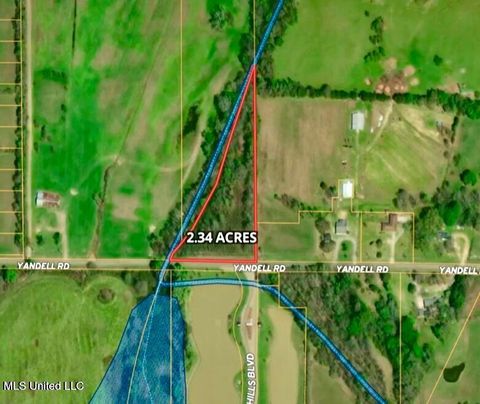 Vacant Land For Sale - 490 Yandell Road<br/> Canton, MS 39046