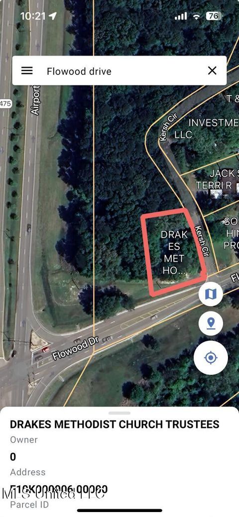 Vacant Land For Sale - Flowood Dr Drive<br/> Flowood, MS 39232