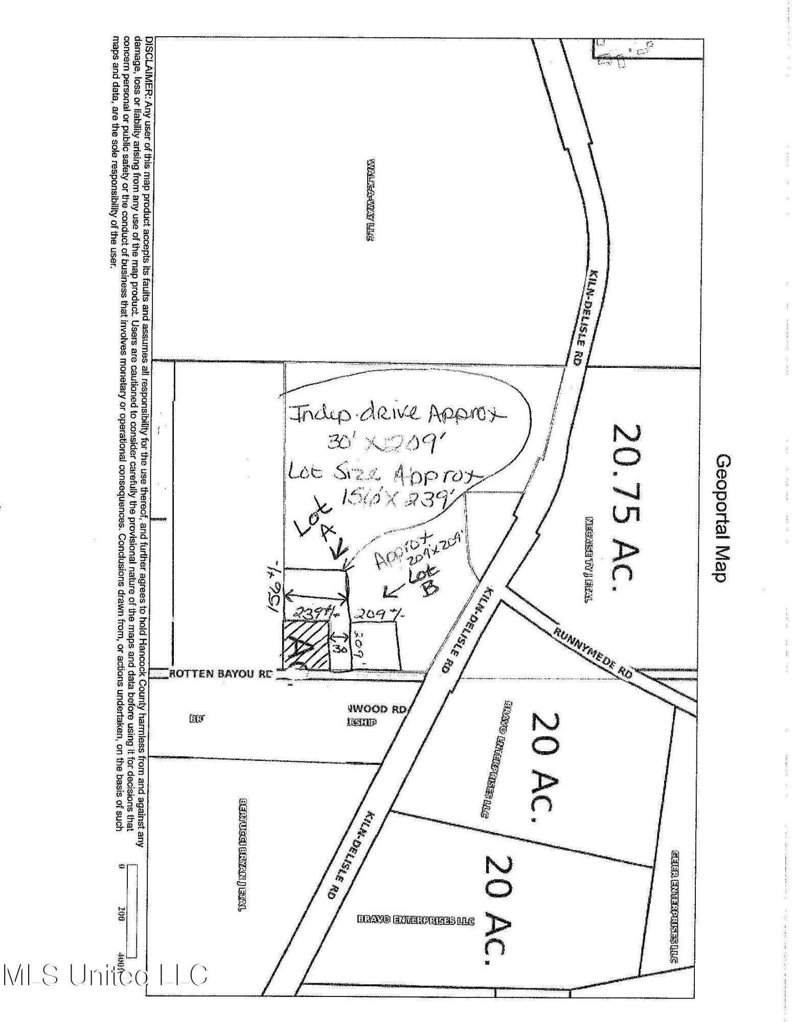 B Lot Rotten Bayou, Pass Christian, Mississippi image 1
