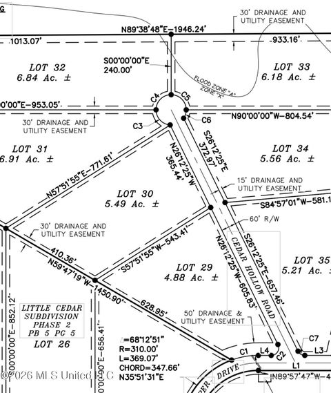 Vacant Land For Sale - 10.37AC Cedar Hollow Road<br/> Lucedale, MS 39452