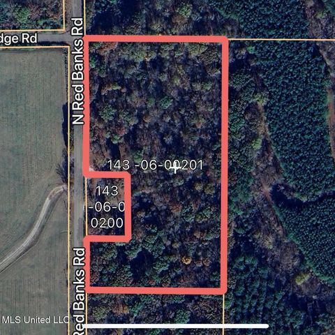 Vacant Land For Sale - 1004 N Red Banks Road<br/> Red Banks, MS 38661
