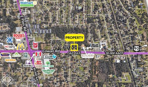 Vacant Land For Sale - Cowan Road<br/> Harrison County, Gulfport, MS 39507