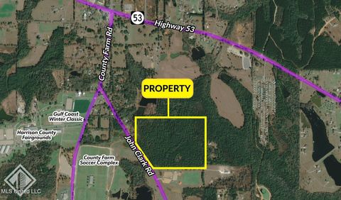 Vacant Land For Sale - John Clark Road<br/> Harrison County, Gulfport, MS 39503