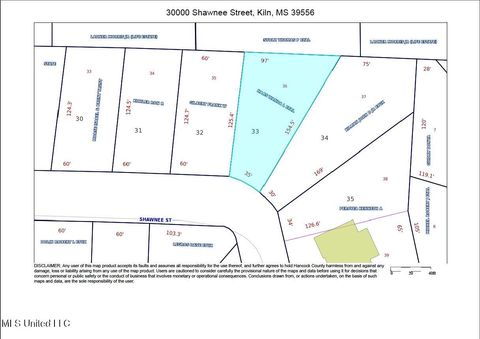 Vacant Land For Sale - 30000 Shawnee Street<br/> Kiln, MS 39556