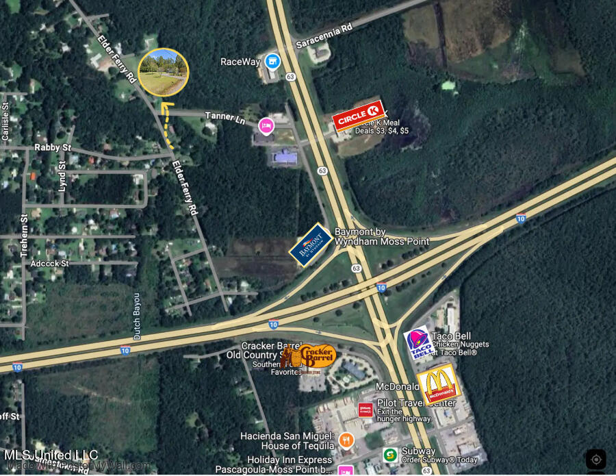 7208 Elder Ferry Rd Road, Moss Point, Mississippi image 1