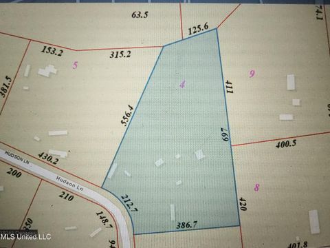 Vacant Land For Sale - 18124 Hudson Lane<br/> Saucier, MS 39574