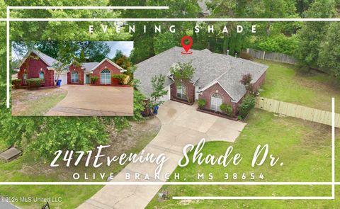 Homes For Sale - 2471 Evening Shade Drive<br/> Olive Branch, MS 38654