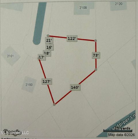 Vacant Land For Sale - Cockleshell Lane<br/> Gautier, MS 39553