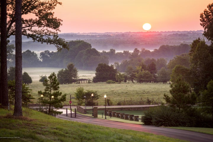View of the Sunrise from the Main Entrance