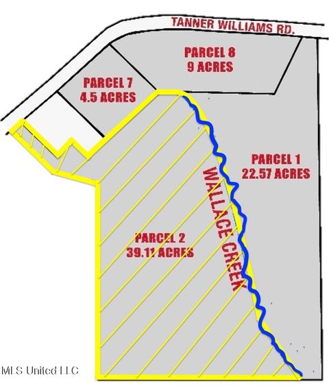 Vacant Land For Sale - Tanner Williams Road<br/> Lucedale, MS 39452