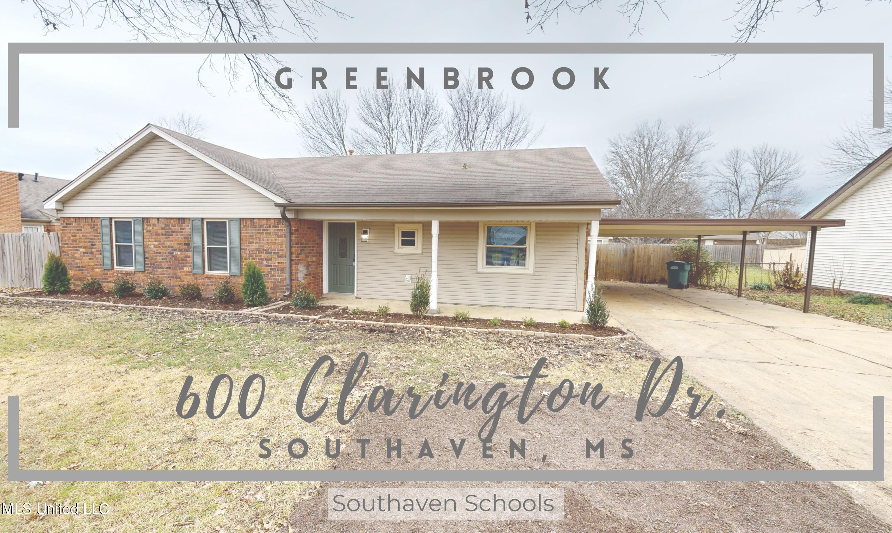 600 Clarington Drive, Southaven, Mississippi image 1