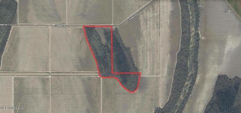 Vacant Land For Sale - Turner Road<br/> Sunflower County, Ruleville, MS 38771