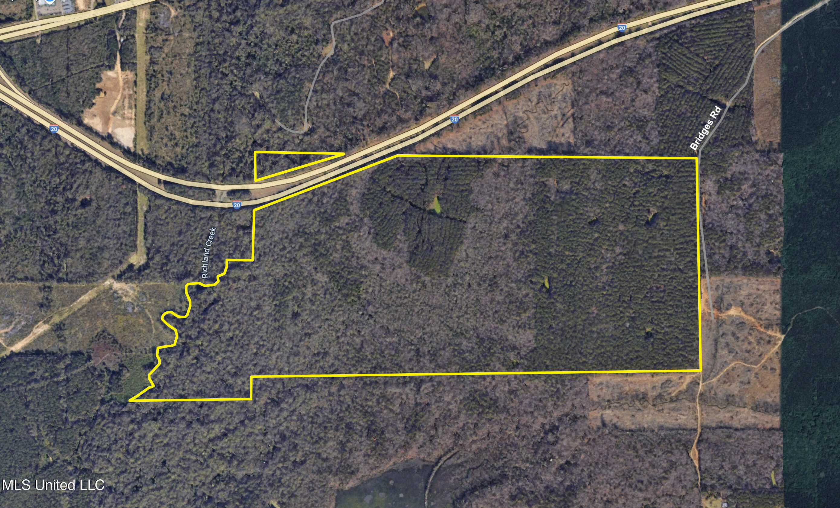 347.14 Acres Bridges Road, Brandon, Mississippi image 3