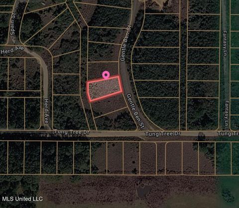 Vacant Land For Sale - 00 Gentle Bend Street<br/> Lumberton, MS 39455
