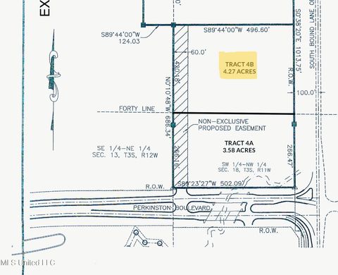 Vacant Land For Sale - Us 49<br/> Perkinston, MS 39573