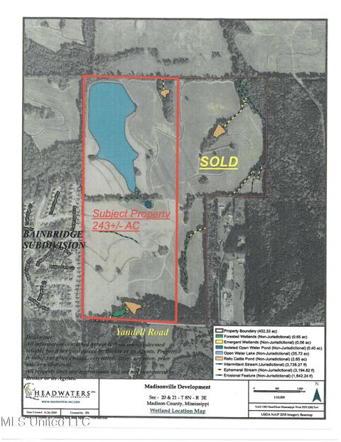 Vacant Land For Sale - Yandell Road<br/> Canton, MS 39046