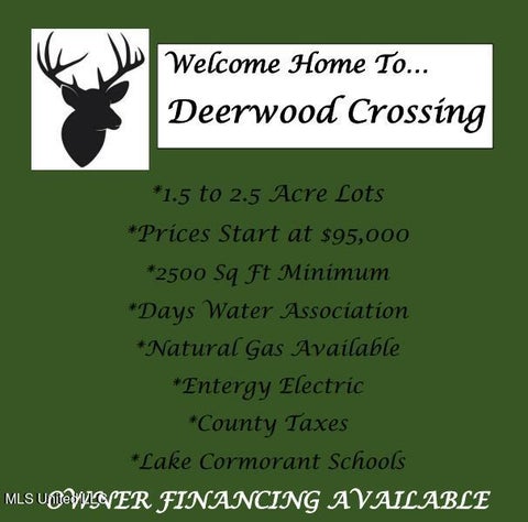 Vacant Land For Sale - 6 Hazelwood Drive<br/> Lake Cormorant, MS 38641