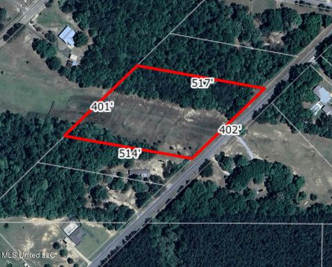 Vacant Land For Sale - Cooks Corner Road<br/> Lucedale, MS 39452