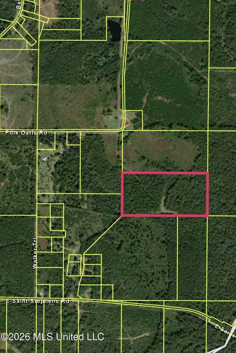 Vacant Land For Sale - Polk Oatis Road<br/> Prentiss, MS 39474
