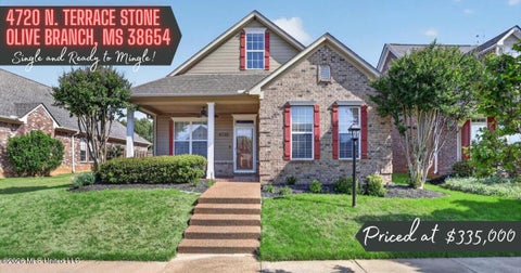 Condo For Sale - 4720 N Terrace Stone Drive<br/> Olive Branch, MS 38654