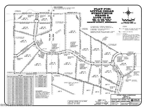 Vacant Land For Sale - Little Creek Road<br/> Lucedale, MS 39452