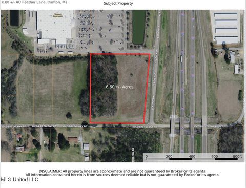 Vacant Land For Sale - Feather Lane<br/> Canton, MS 39046
