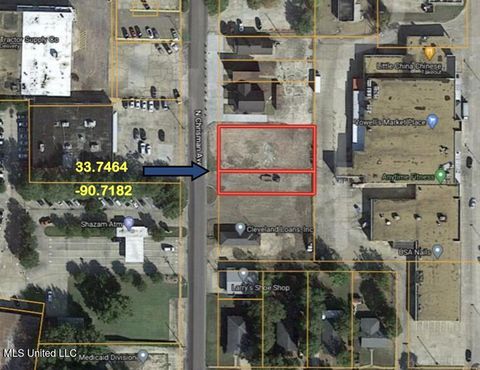 Vacant Land For Sale - 210 N Chrisman Avenue<br/> Cleveland, MS 38732