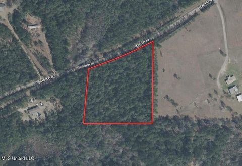 Vacant Land For Sale - 19144 Cemetery Road<br/> Saucier, MS 39574
