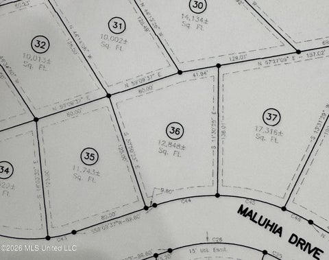 Vacant Land For Sale - LOT 36 Maluhia Drive<br/> Diamondhead, MS 39525