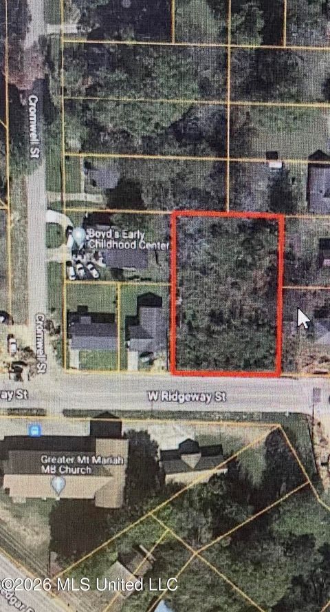 Vacant Land For Sale - W Ridgeway Street<br/> Jackson, MS 39213