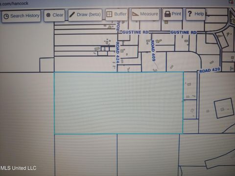 Vacant Land For Sale - 7020 Road 420<br/> Kiln, MS 39556