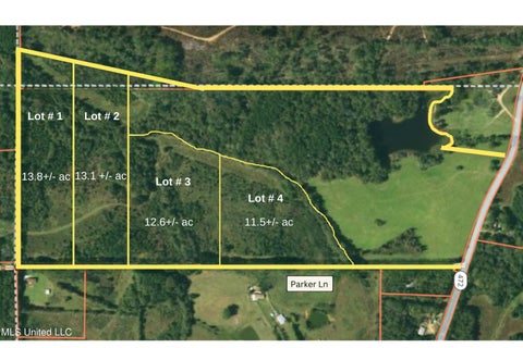 Vacant Land For Sale - Parker Lane<br/> Copiah County, Hazlehurst, MS 39083