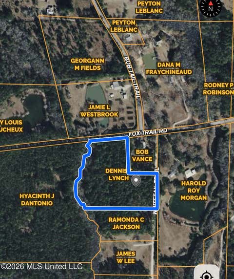 Vacant Land For Sale - Fox Trail Road<br/> Picayune, MS 39466