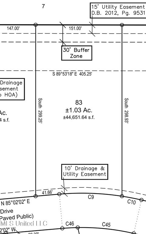 Vacant Land For Sale - 117 Leslie Drive<br/> Flowood, MS 39232