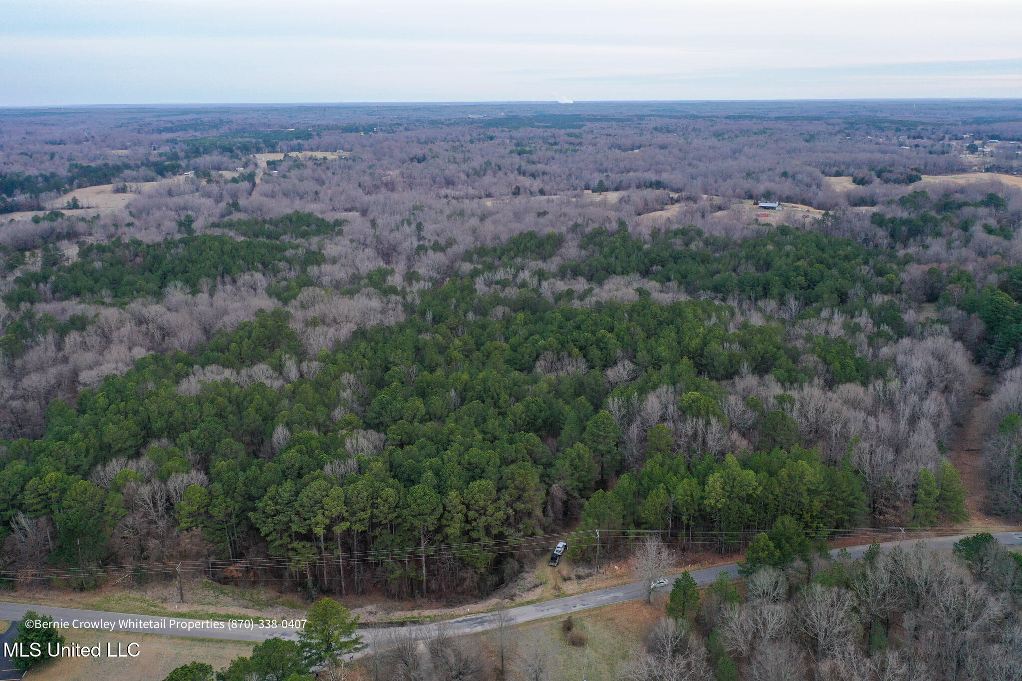 Enid Dam Rd. Road, Pope, Mississippi image 1