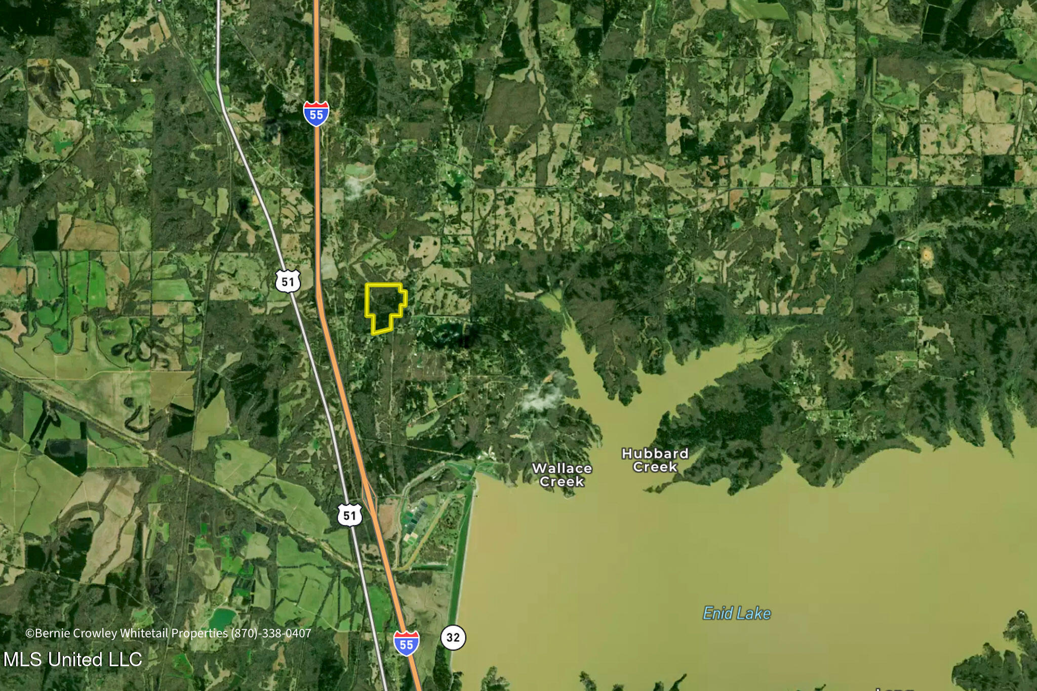 Enid Dam Rd. Road, Pope, Mississippi image 43