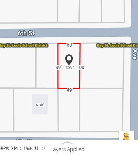 Vacant Land For Sale - 6th Street<br/> Bay Saint Louis, MS 39520