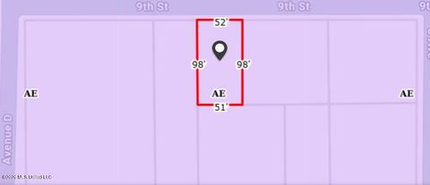 Vacant Land For Sale - 9th Street<br/> Bay Saint Louis, MS 39520