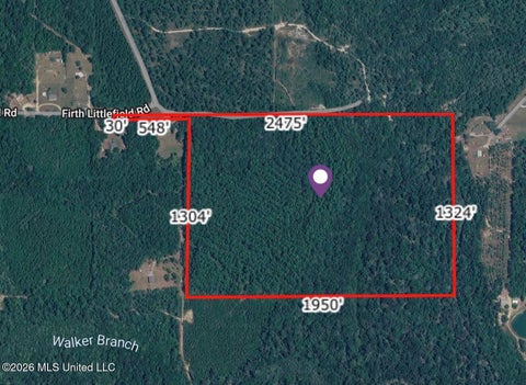 Vacant Land For Sale - 60 ACRES Firth Littlefield Road<br/> Lucedale, MS 39452
