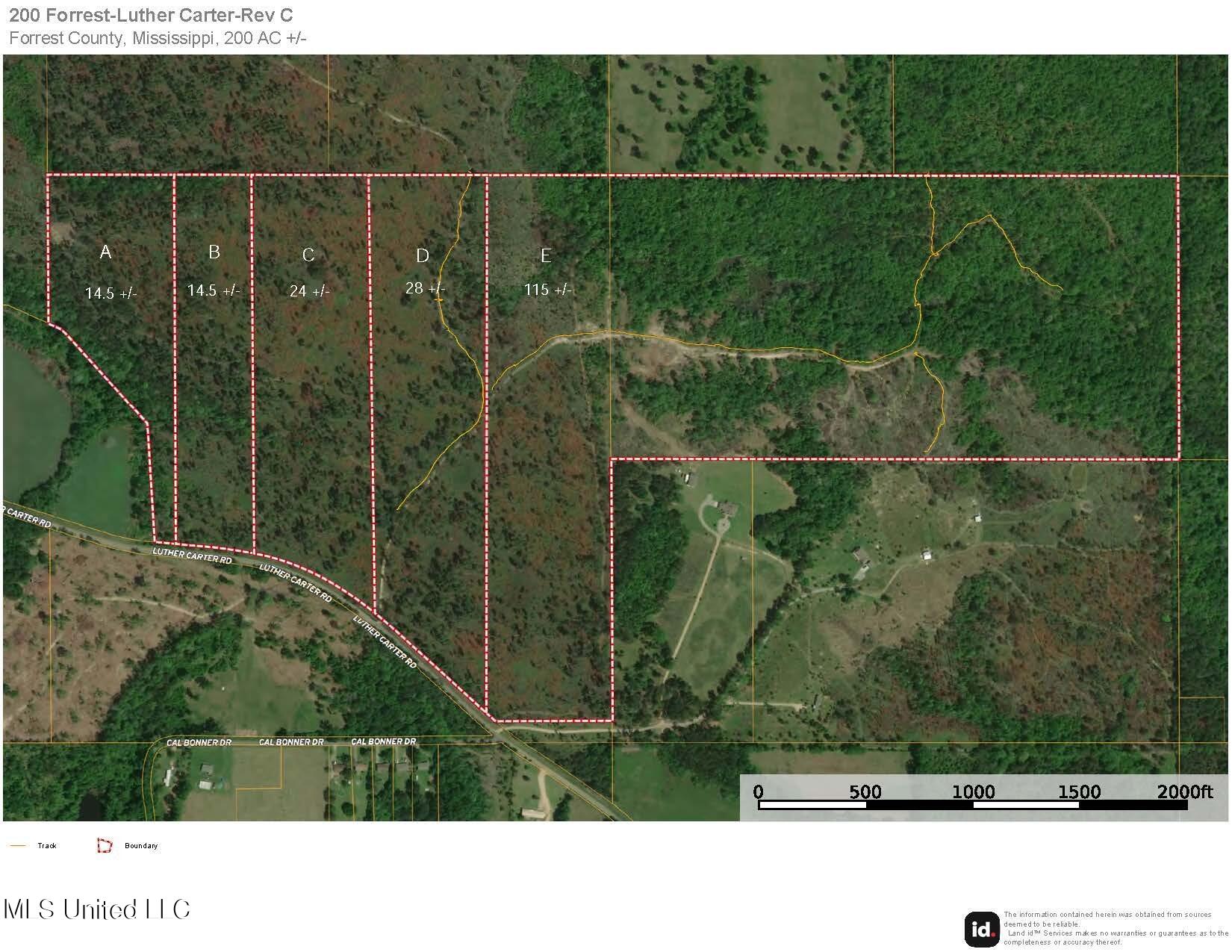 Parcel E 35.8 +/- Acres Luther Carter Road, Petal, Mississippi image 48