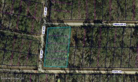 Vacant Land For Sale - Coral Street<br/> Waveland, MS 39576