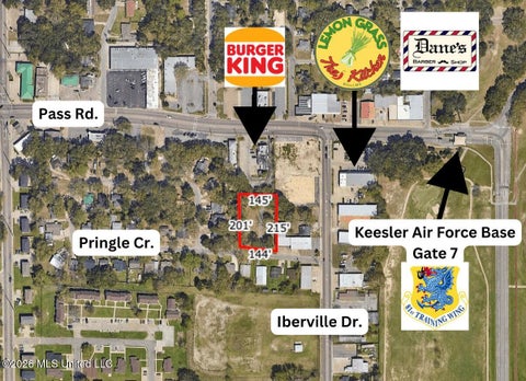 Vacant Land For Sale - Pringle Circle<br/> Biloxi, MS 39531