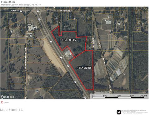 Vacant Land For Sale - N Ms Hwy 49<br/> Flora, MS 39071