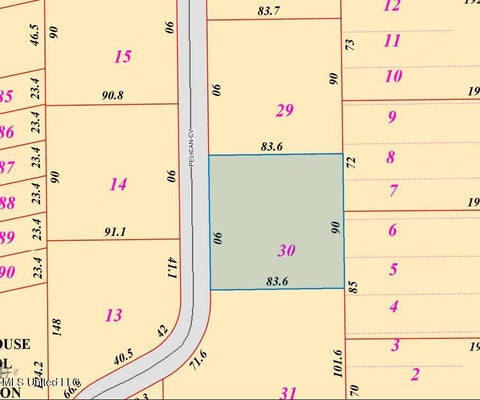 Vacant Land For Sale - LOT 30 Pelican Cove Lane<br/> Long Beach, MS 39560