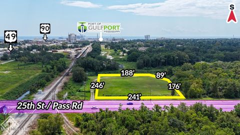 Vacant Land For Sale - 25th Street<br/> Harrison County, Gulfport, MS 39501